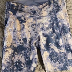 Calvin Klein blue cloud performance workout pants